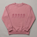 Sudadera falleretes rosa